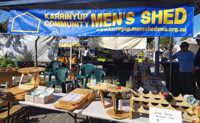 Karrinyup Community Men's Shed at Stirling Markets