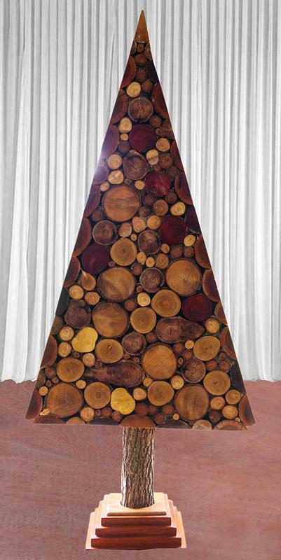 Log Christmas Tree
